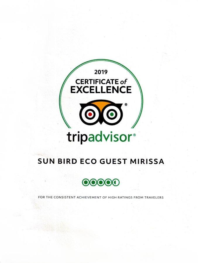 Отель Sun Bird Eco Guest Мирисса Экстерьер фото